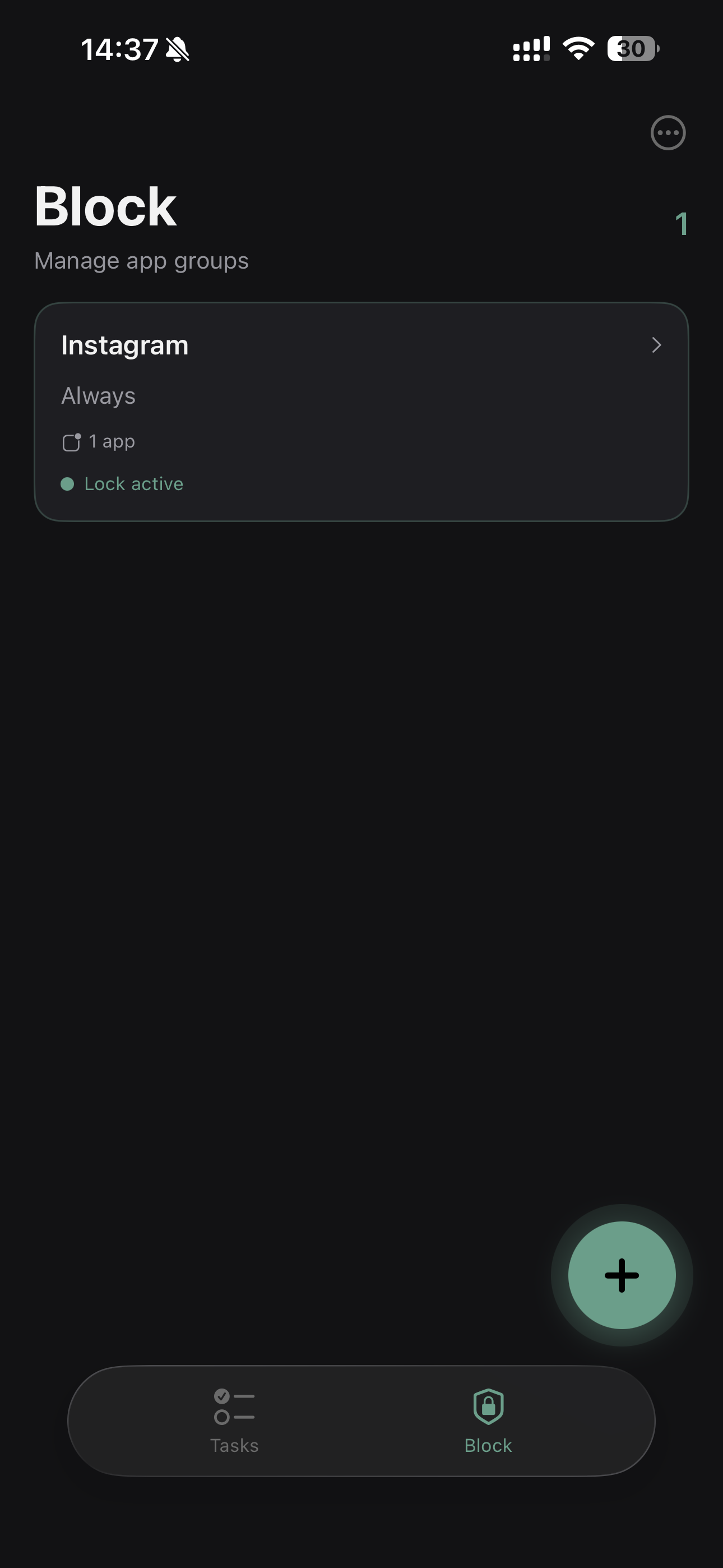 App Blocking - Block Groups